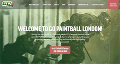 Desktop Screenshot of gopaintball.co.uk